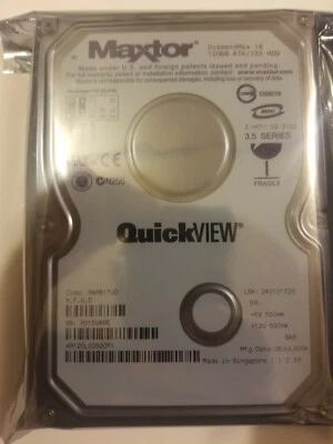 Maxtor 4R120L01320P1 BAB 120GB ATA 3.5" HD RAMB1TU0 NFGD U6FRA 4R120L0 - Image 1 of 2