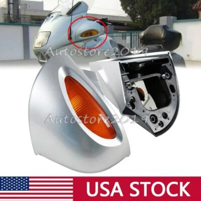 FOR BMW R1100RT R1100 RTP R1150 RT Rear View Mirrors W/ Turn Signal Left Right - Imagem 1 de 4