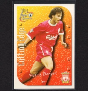 PATRIK BERGER 1999 Futera Soccer Card LIVERPOOL #7 PSA - Picture 1 of 2