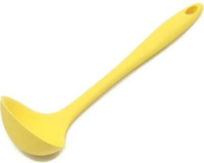 Chef Craft Premium Silicone Cooking Ladle, 11.25 inch, Yellow,Cooking Utensils - Image 1 of 2