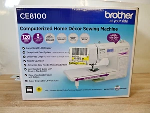 Brother CE8100 Computerized Sewing Machine W/thread, Fabric,  & Sewing Book - Picture 1 of 4