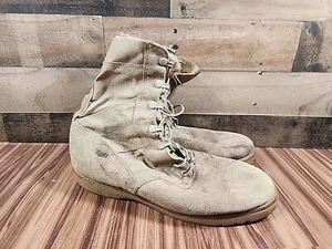 Military Army Combat Boots Men 11 W Desert Tan Vibram Sole - Picture 1 of 6