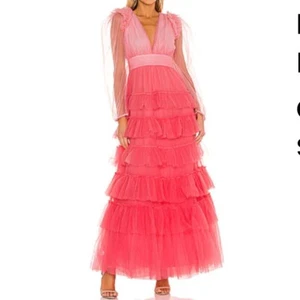New LoveShackFancy Francoise Gown in Millennial Pink Ombre 2 - Picture 1 of 7