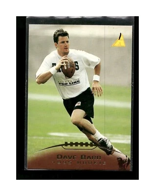 1995 Pinnacle #230 Dave Barr RC Philadelphia Eagles California FOOTBALL - Image 1 of 2