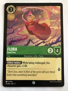 Disney Lorcana Shimmering Skies Flora Good Fairy 75/204 NM - Picture 1 of 2