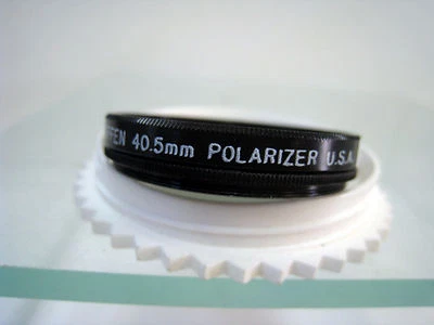 Tiffen 40.5mm Linear Polarizer Round Filter SR Pola Rotating Filters 405SRPOL - Image 1 of 4