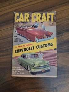 Car Craft Vintage Car Magazine May 1957 "Chevrolet Customs" - Picture 1 of 9