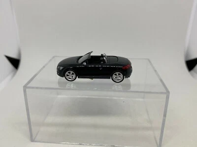 WIKING 1:87 AUDI TT CABRIO NERO RUOTE SPECIALI TUNING - Immagine 1 di 3