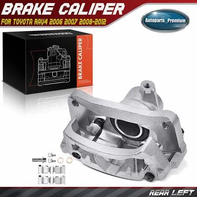 Disc Brake Caliper w/ Bracket for Toyota RAV4 2006 2007-2012 Rear Left Driver LH - Imagem 1 de 4