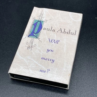 Paula Abdul Cassette Single Will You Marry Me? Music Tape Virgin Records 1991  - Image 1 of 4