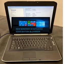 Dell Latitude Laptop Intel 2.3GHz Windows 10 ACTIVATED AND READY TO SHIP FAST - Picture 1 of 6