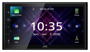 JVC KW-M565DBT Doppel-DIN MP3-Autoradio Touchscreen DAB Bluetooth USB CarPlay - Bild 1 von 5