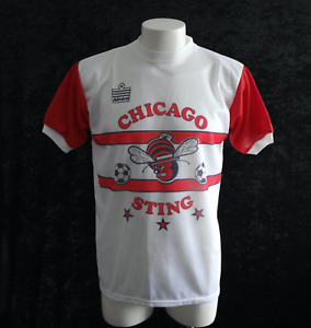 Chicago Sting 1980's Admiral Away USA Football shirt maglia Original