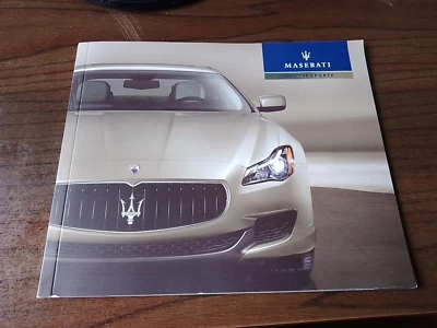 2013 MASERATI QUATTROPORTE - BROCHURE    versione " ENGLISH " - Immagine 1 di 3