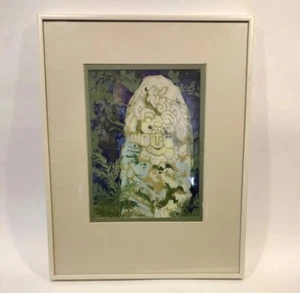 Pintura Original Estela Maya Ruinas Tikal Guatemala Margaret Erath - Imagen 1 de 12