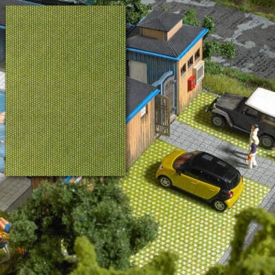 Busch 7431 HO/OO Gauge Green Parking Slabs - Image 1 of 2
