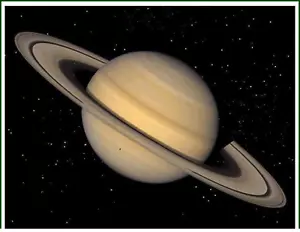 Impresión fotográfica de Saturno / tamaño a elegir - Imagen 1 de 1