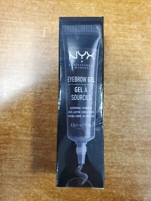 NYX  Makeup Eyebrow Gel Long Lasting Waterproof *BLACK* (KK2053) - Image 1 of 4