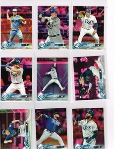 2018 TOPPS MINI ON DEMAND PINK US46 CARLOS GOMEZ #d 22/25 - TAMPA BAY RAYS - Picture 1 of 1