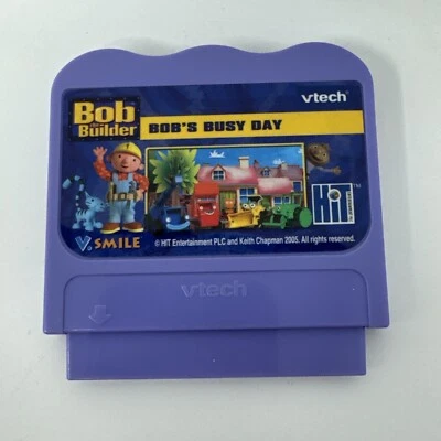 V Tech V Smile Bob The Builder Bob's Busy Day Game - Image 1 of 4