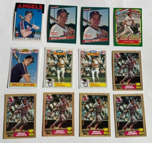Lote de 65 tarjetas de béisbol Wally Joyner 1986-1989 ver lista completa y fotos - Imagen 1 de 13