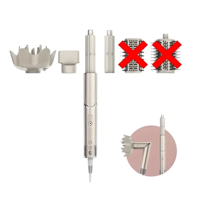 Shark HD440SLEU FlexStyle 5-in-1 Haarstyler und Haartrockner | Set-Farbe silber