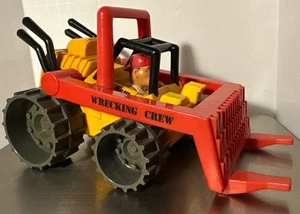 VINTAGE - 1988 - TONKA - WRECKING CREW - SMASHING SAM - CARRELLO ELEVATORE - GIOCATTOLO PLASTICA - Foto 1 di 5