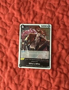OP08-091 - Who's.Who | Juego de cartas de una pieza - Imagen 1 de 1