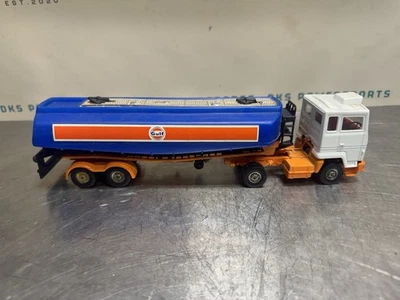 Vintage Corgi MAJOR No. 1160 FORD TILT CAB W/ GULF PETROL TANKER TRAILER - N/M ! - Image 1 of 3
