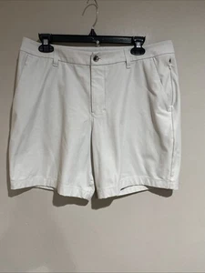 Pantalones Cortos Lululemon ABC Ajuste Clásico 7” Warpstreme Beige Claro Gris Ceniza Para Hombre Talla 33 - Imagen 1 de 6