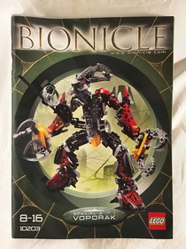 LEGO Bionicle Voporak 10203 INSTRUCTION MANUAL Only Booklet 2005 Special 3-in-1