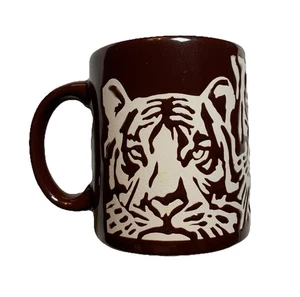 Vintage Waechtersbach West Germany Braun Tiger Becher Keramik Kaffeetasse - Bild 1 von 7