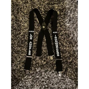 Ironworkers Local 433 black suspenders - Picture 1 of 7