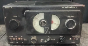 Hallicrafters S-38A Shortwave Reciever Radio - Picture 1 of 5