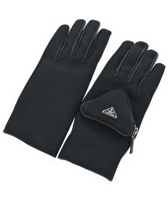 PRADA Gloves Black 8 2200609987025 - Image 1 of 4