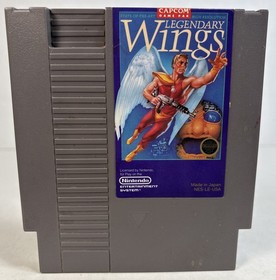 Legendary Wings (NES) &ndash; Original Nintendo Entertainment System Game Cartridge