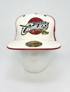 Vintage New Era Cleveland Cavaliers NBA Pinwheel 59Fifty Fitted Hat Cap Sz 7 1/4 - Picture 1 of 16