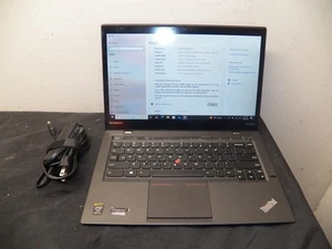 Lenovo Thinkpad X1 Carbon Gen 2 14 pollici QHD Touch Screen Core i7 Windows 10 Pro - Foto 1 di 18