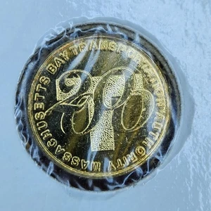 MBTA Millennium Token Limited Edition Commemorative Coin MA. Bay Transportation - Picture 1 of 4