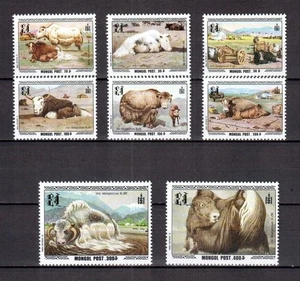 MONGOLIA 1998 FAUNA Animals YAKS - MNH - Picture 1 of 1