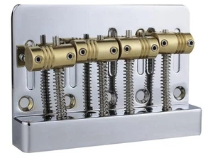 4 String High Mass Bass Bridge Vintage Bridges Replacement Electric Instruments - Picture 1 of 4