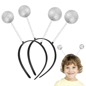 2 Pcs Foam Headband Girls Hairbands Party Hoops Miss Adult Antenna - Picture 1 of 12