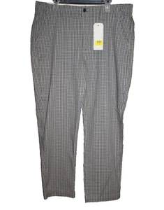 Levis Plaid XX Chino EZ Pants Tan & Black Plaid Stretch Men's Size XL 38x31 NEW - Picture 1 of 2