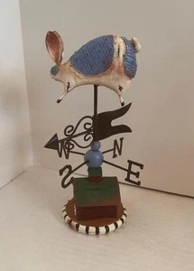 Figura de veleta Ranger regalo conejo conejito nueva en caja retirada nueva en stock decoración del país - Imagen 1 de 2