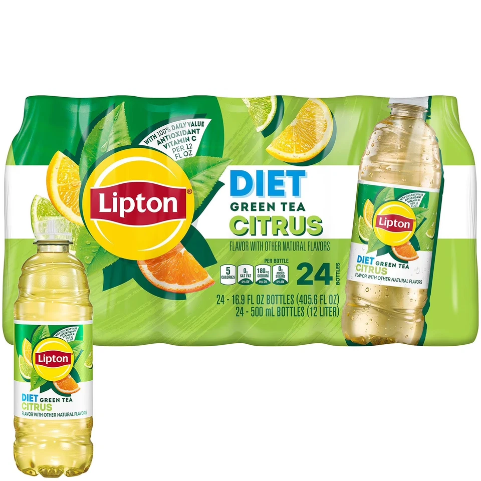 Lipton Diet Green Tea - 28 Count 16.9 Ounce Bottles