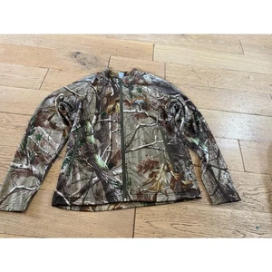 Scent Lok Real Tree Camo Hunting Jacket Full Zip Mens Medium Lightweight Coat - Picture 1 of 7