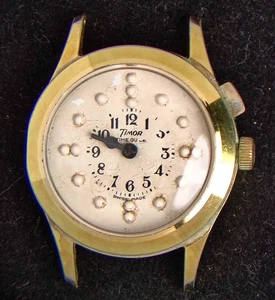 Timor Time Guide Braille Men's Hand-Wind Vintage Watch -- Spares/Repairs - Picture 1 of 3