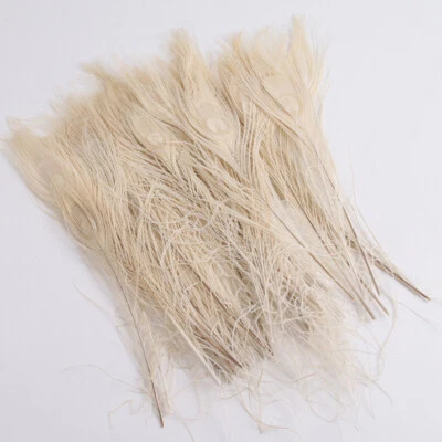 25-30cm 10pcs Peacock Feathers for DIY Craft Decorative Feather Party Bouquet - Image 1 of 4