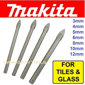 Brocas Makita para azulejos vidrio porcelana azulejos espejo vástago broca taladro - Imagen 1 de 16