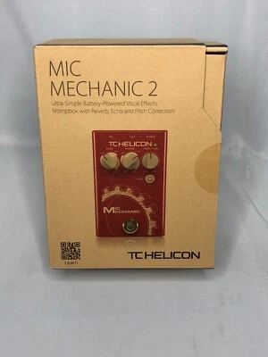 TC Helicon Mic Mechanic 2 Vocal Effects Pedal Echo Reverb New Japan - Image 1 of 4